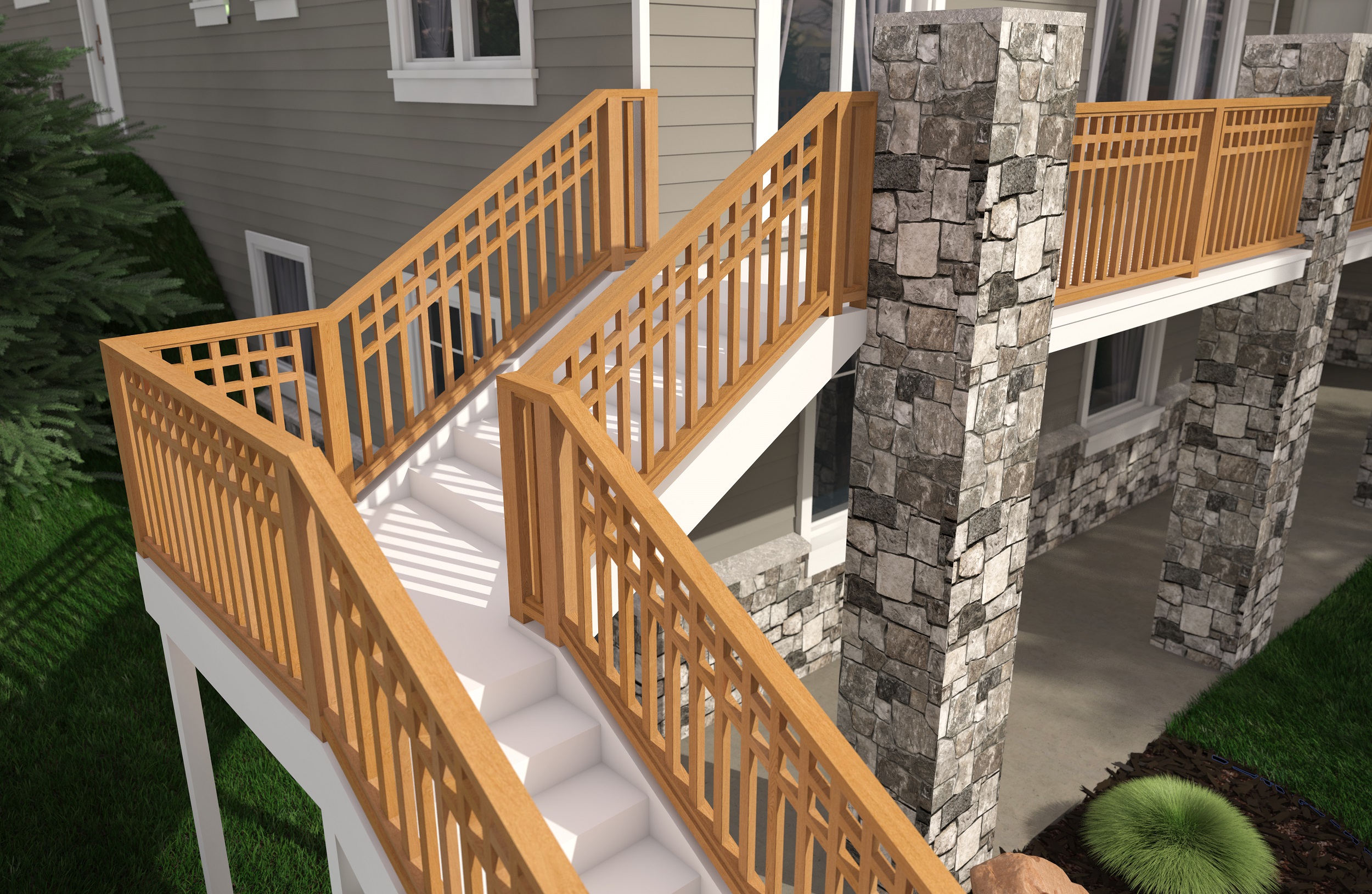 Deck Railing